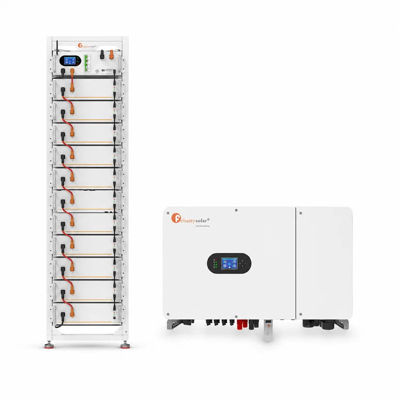 Felicity 50kW Inverter + 61.44kWh Lithium Battery Solar Combo