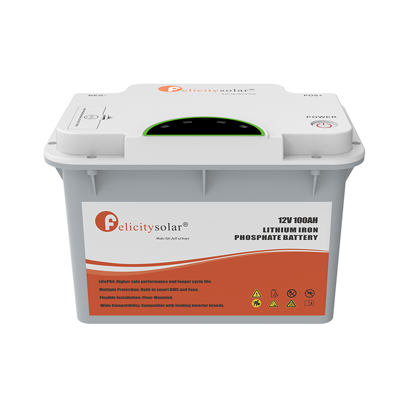 1.28kWh 12.8V Felicity Lithium Battery