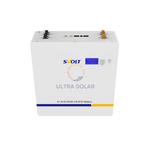 SVOLT 51.2V 106AH 5.43kWh A-Grade Wall Mount Lithium Battery SCNN5125