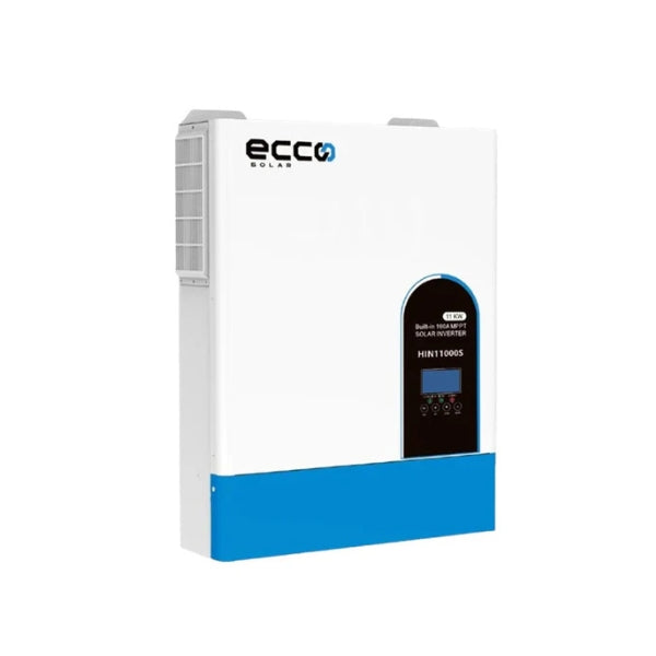 ECCO - Hybrid Inverter 48v 11 Kva 11000w MPPT 160A Inverter Pure Sine Wave