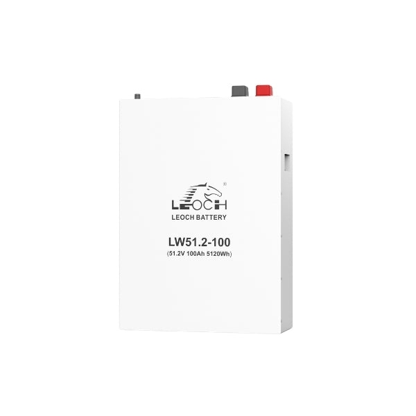Leoch 51.2v 100ah 5.12kWh Lithium Battery LW51.2-100 Wall-Mounted