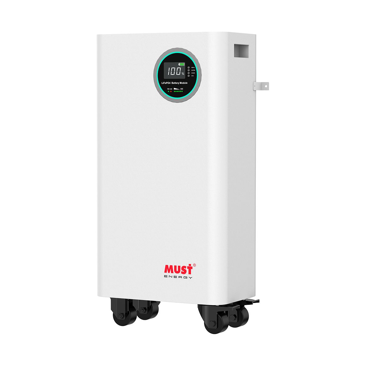 MUST 15.36KWH 300AH LI-ION BATTERY + BUILT IN WIFI