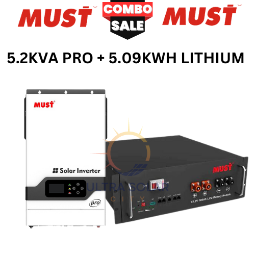 Must 5KVA LITHIUM COMBO