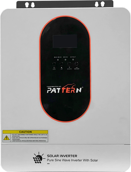 6.2KVA / 6200W Pattern Hybrid Inverter 120A MPPT