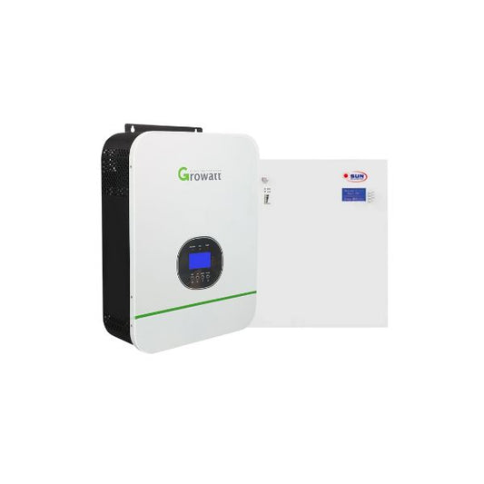 Growatt 3KVA Sun 24V 2.5Kwh 100ah Battery with BMS