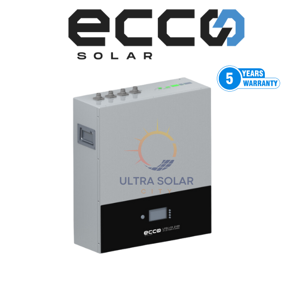 ECCO LITHIUM ION PHOSPHATE 51.2V 100AH 5.12 KWH BATTERY LFELI-51.2100 ...