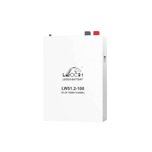 Leoch 51.2v 100ah 5.12kWh Lithium Battery LW51.2-100 Wall-Mounted